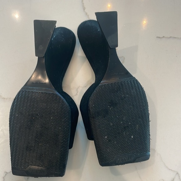 The Attico Cheope suede black mule size IT37 - Picture 4 of 5